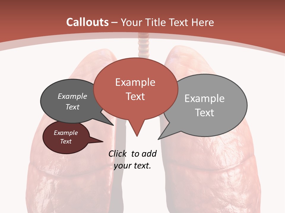 Illustration Colorful Close Up PowerPoint Template
