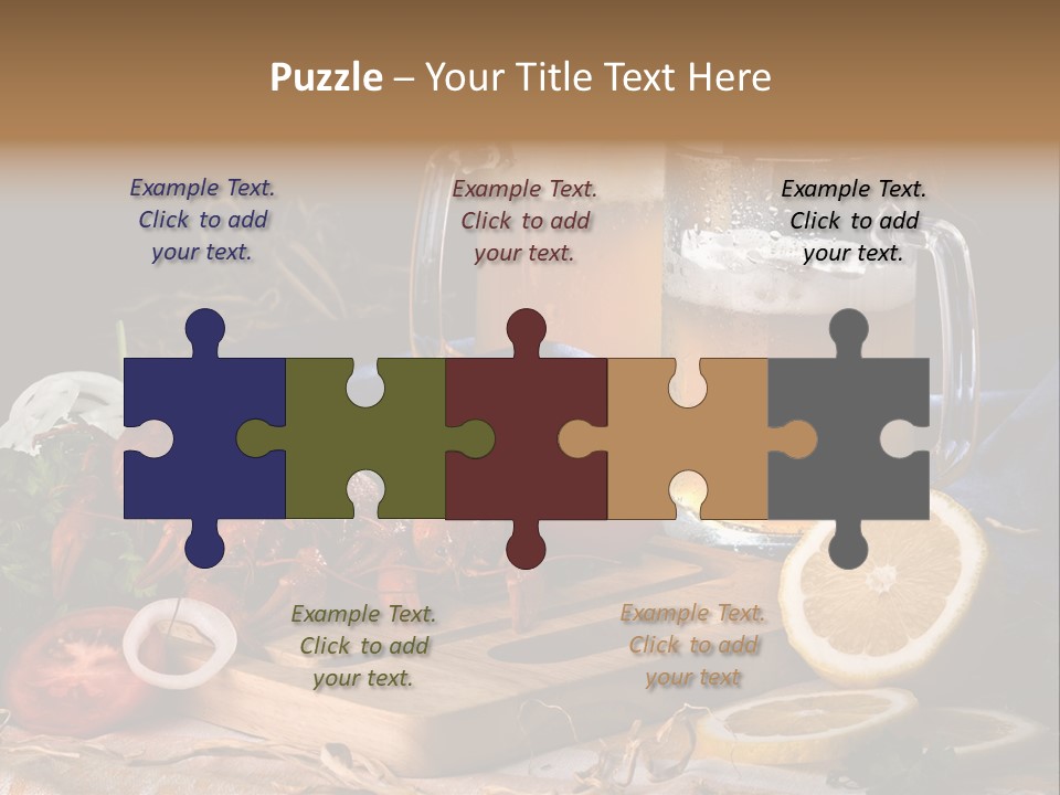 Tomato Onion Food PowerPoint Template