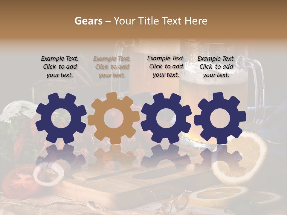 Tomato Onion Food PowerPoint Template