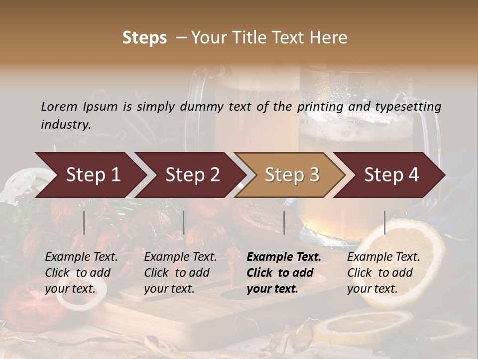 Tomato Onion Food PowerPoint Template