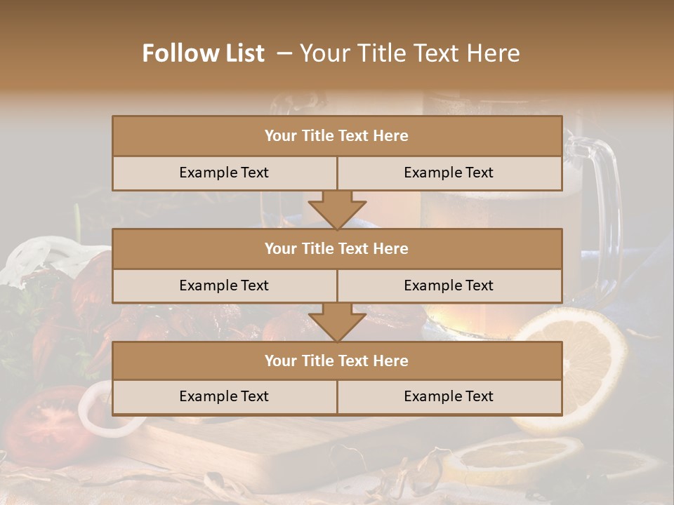 Tomato Onion Food PowerPoint Template