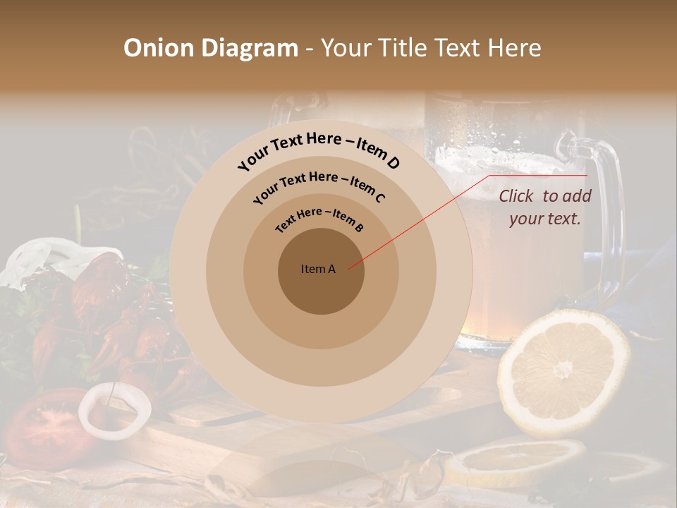 Tomato Onion Food PowerPoint Template