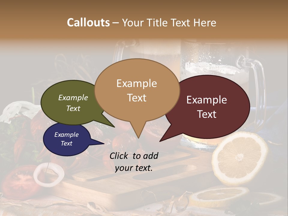 Tomato Onion Food PowerPoint Template