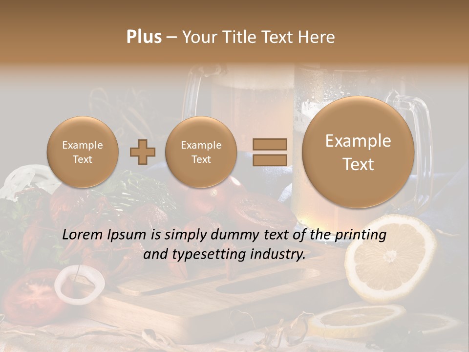 Tomato Onion Food PowerPoint Template