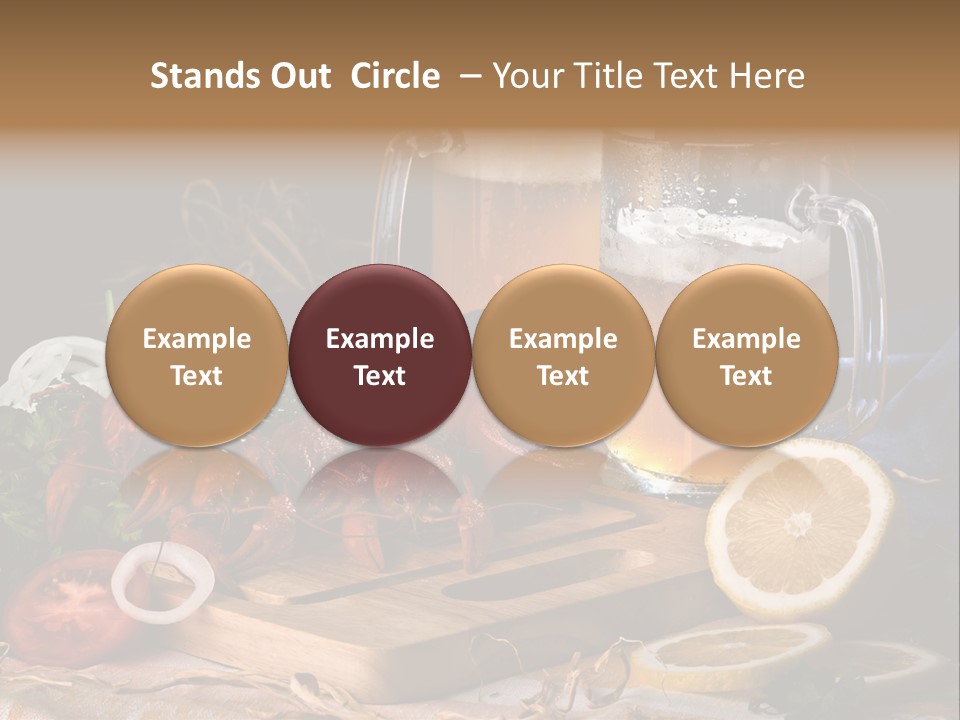 Tomato Onion Food PowerPoint Template