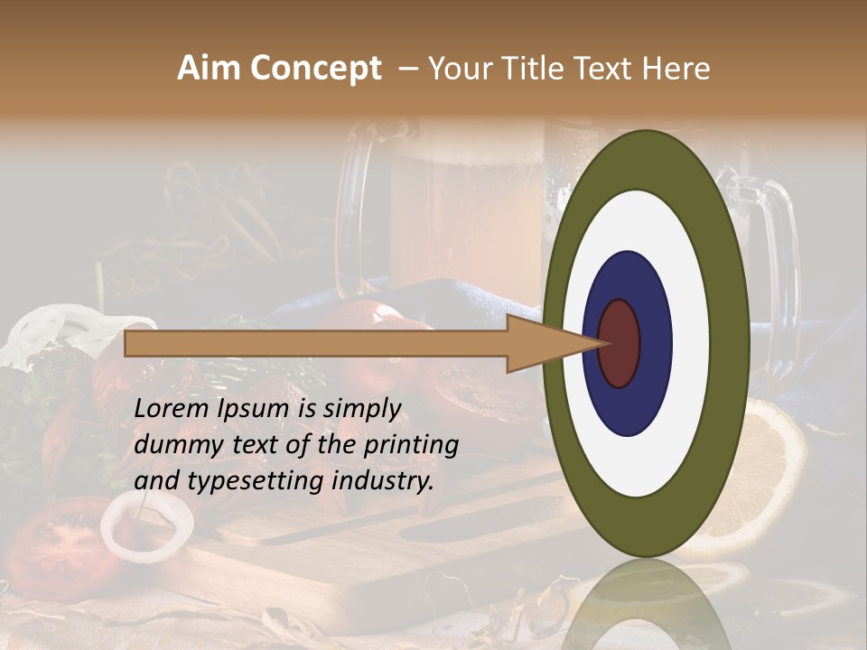 Tomato Onion Food PowerPoint Template