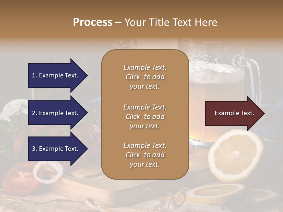 Tomato Onion Food PowerPoint Template