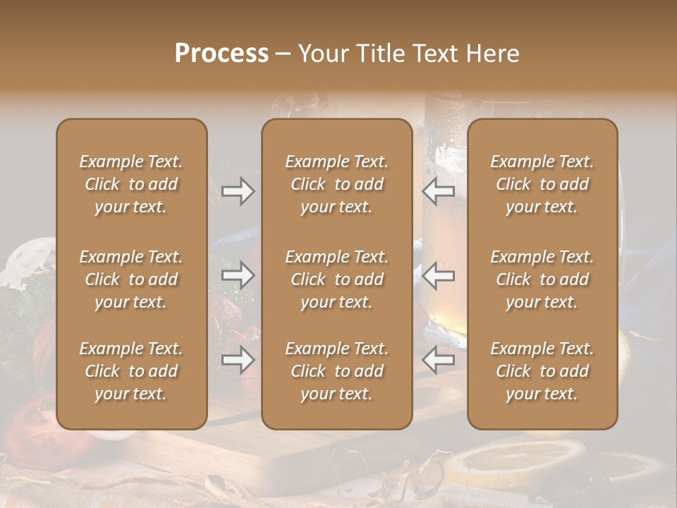 Tomato Onion Food PowerPoint Template