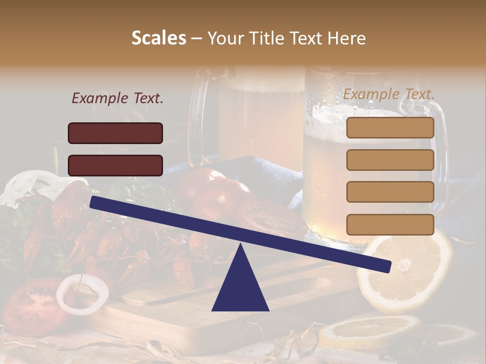 Tomato Onion Food PowerPoint Template