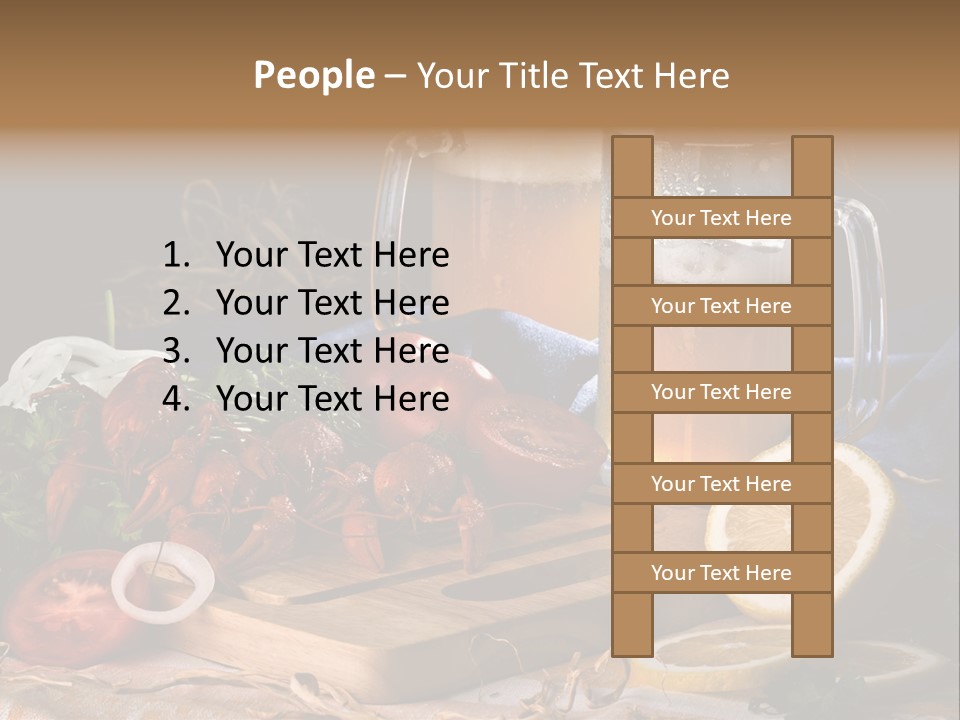 Tomato Onion Food PowerPoint Template