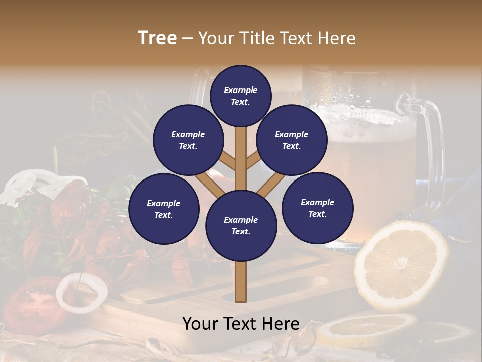 Tomato Onion Food PowerPoint Template