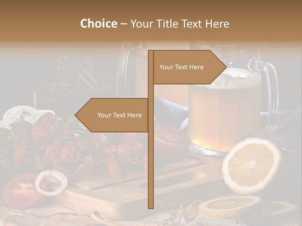 Tomato Onion Food PowerPoint Template