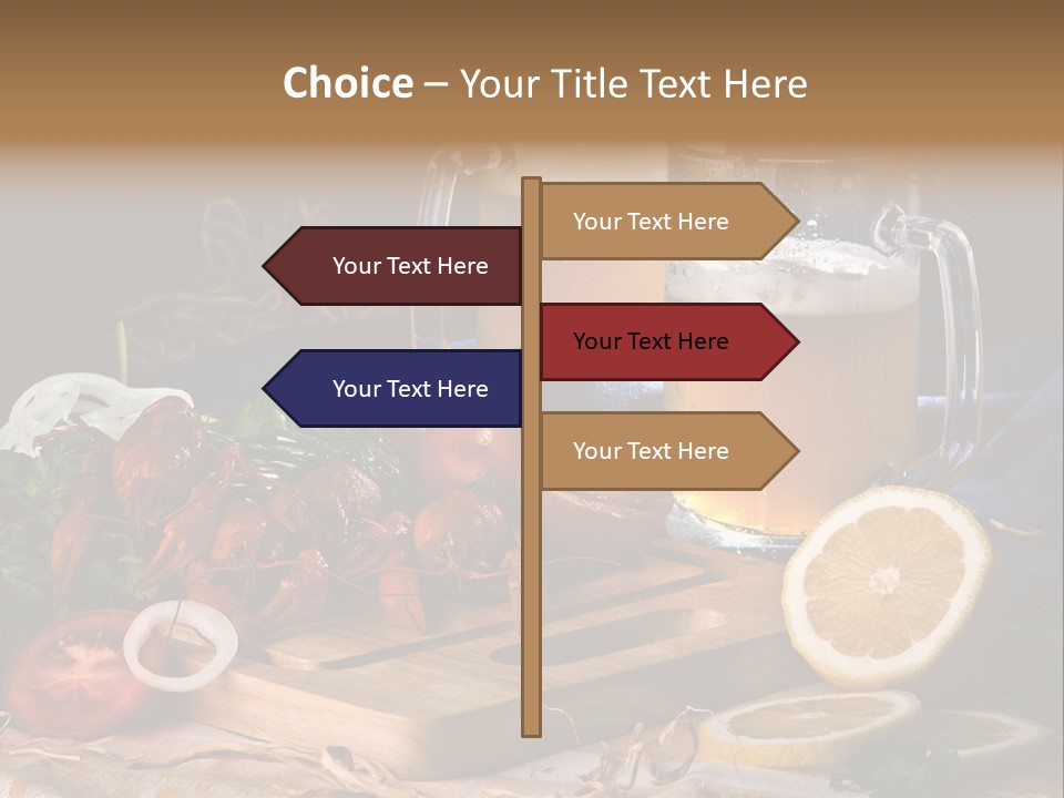 Tomato Onion Food PowerPoint Template