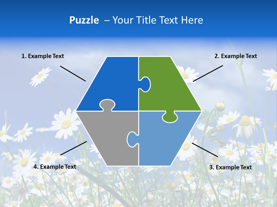 Plant Design Many PowerPoint Template