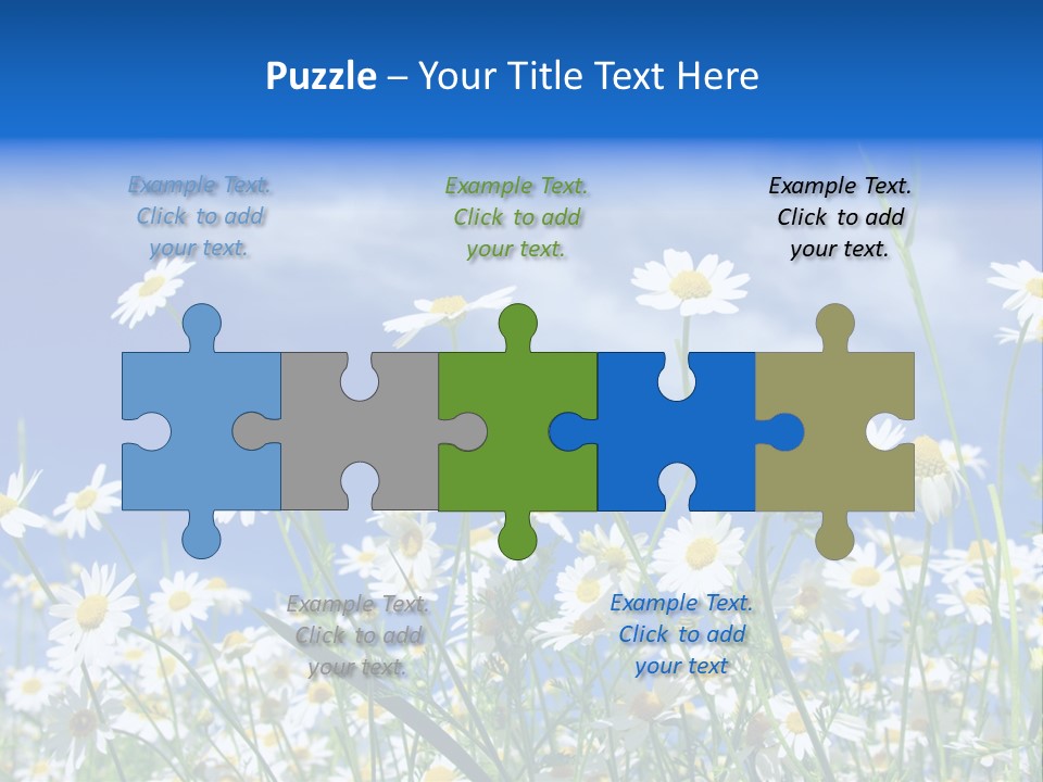 Plant Design Many PowerPoint Template