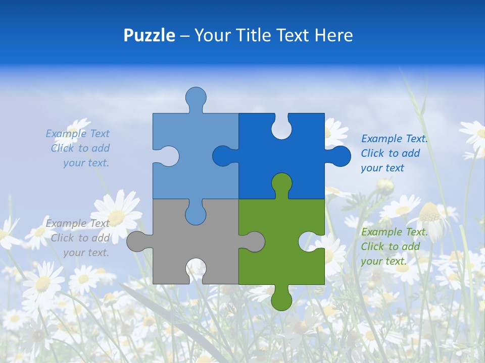 Plant Design Many PowerPoint Template