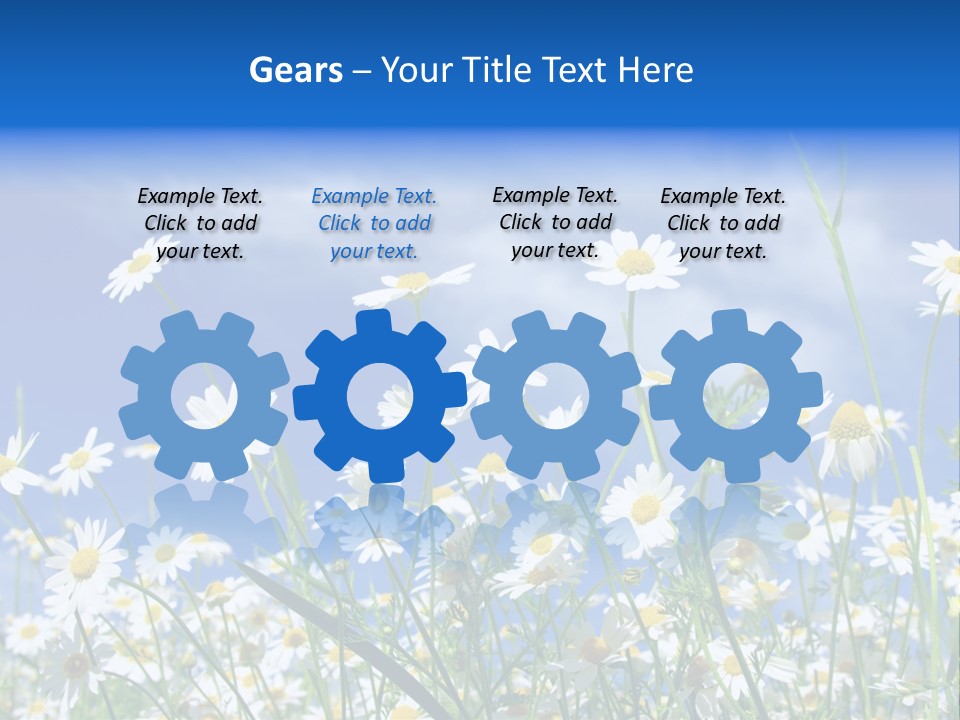 Plant Design Many PowerPoint Template