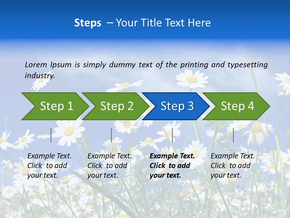 Plant Design Many PowerPoint Template
