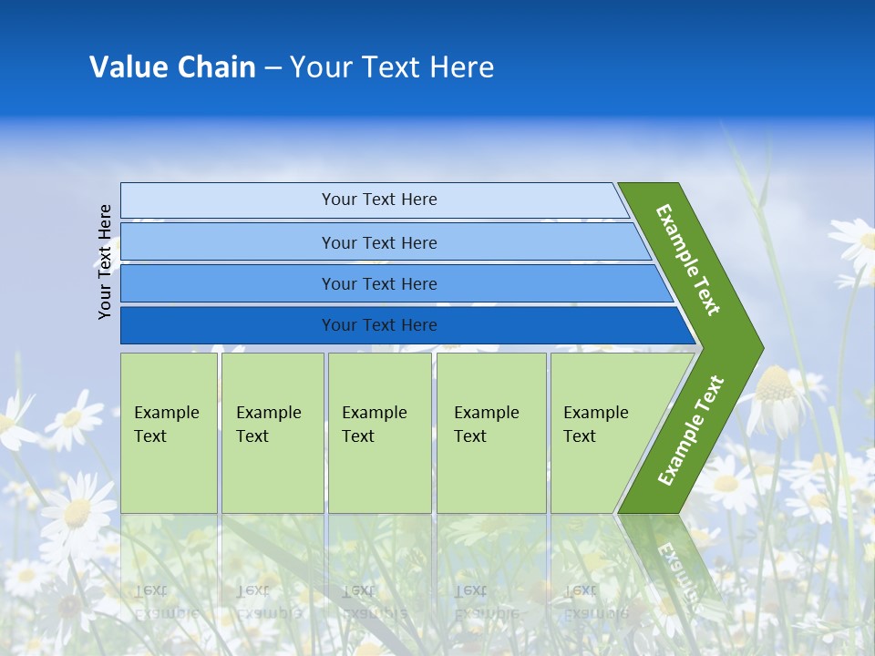 Plant Design Many PowerPoint Template