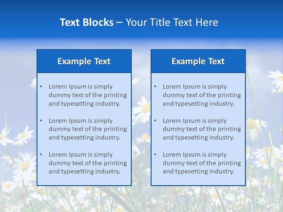 Plant Design Many PowerPoint Template