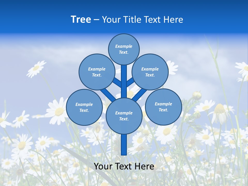 Plant Design Many PowerPoint Template
