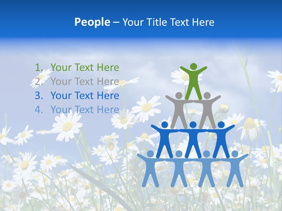 Plant Design Many PowerPoint Template