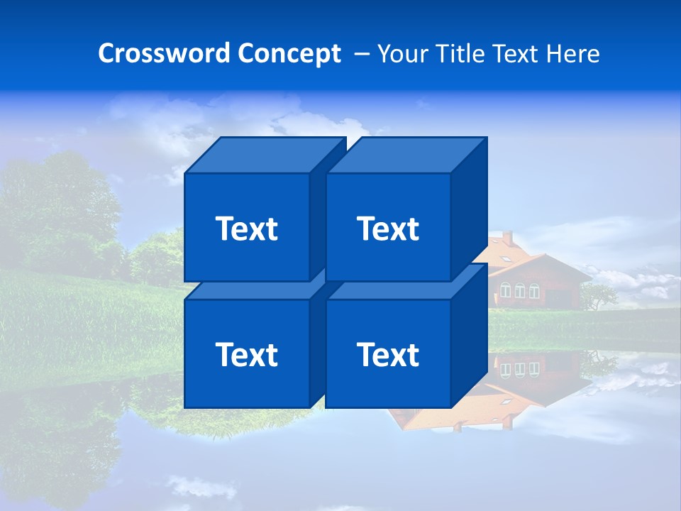 Abstract Background Happy PowerPoint Template