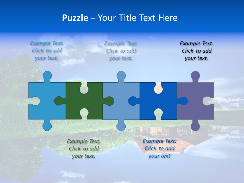 Abstract Background Happy PowerPoint Template