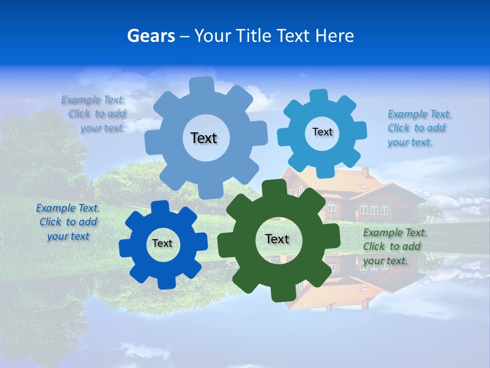 Abstract Background Happy PowerPoint Template