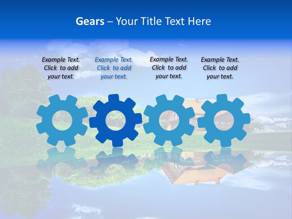 Abstract Background Happy PowerPoint Template