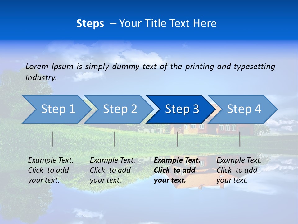 Abstract Background Happy PowerPoint Template