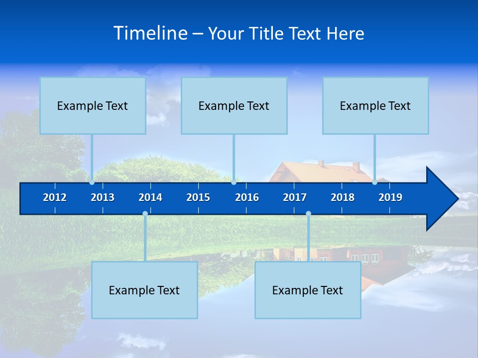 Abstract Background Happy PowerPoint Template