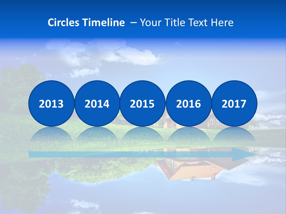 Abstract Background Happy PowerPoint Template