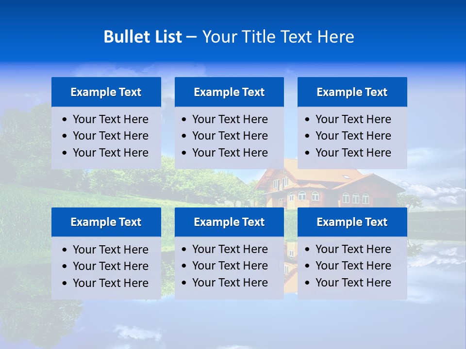 Abstract Background Happy PowerPoint Template