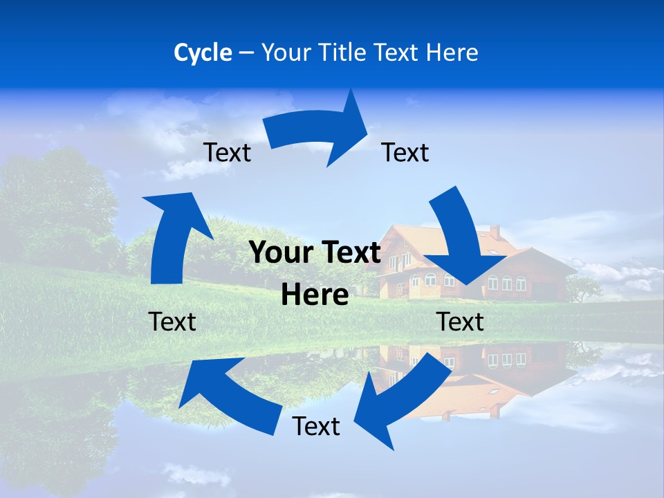 Abstract Background Happy PowerPoint Template