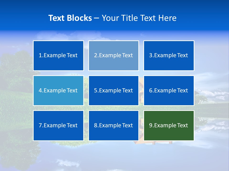 Abstract Background Happy PowerPoint Template