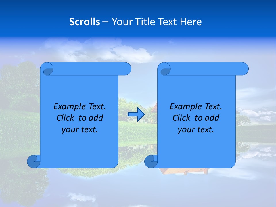 Abstract Background Happy PowerPoint Template