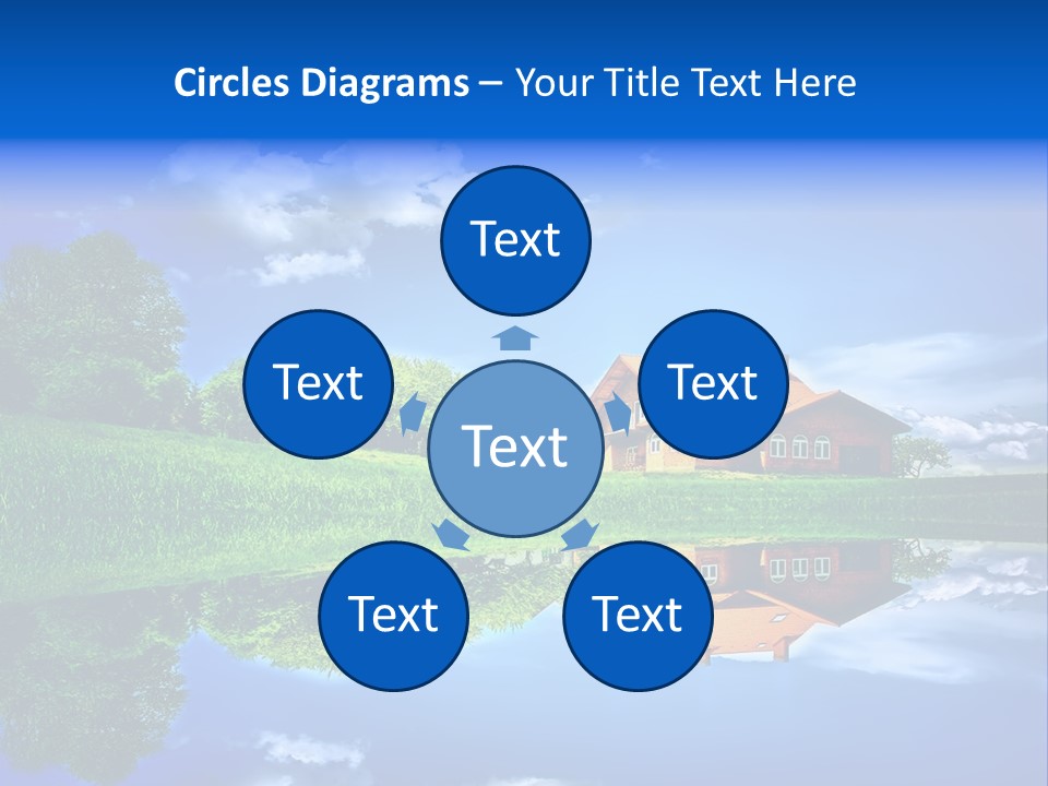 Abstract Background Happy PowerPoint Template