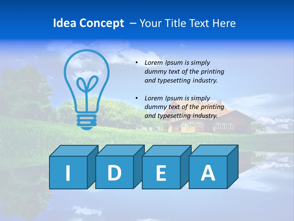 Abstract Background Happy PowerPoint Template