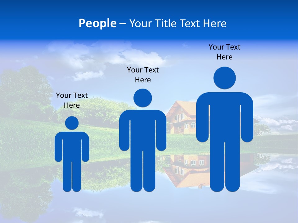 Abstract Background Happy PowerPoint Template