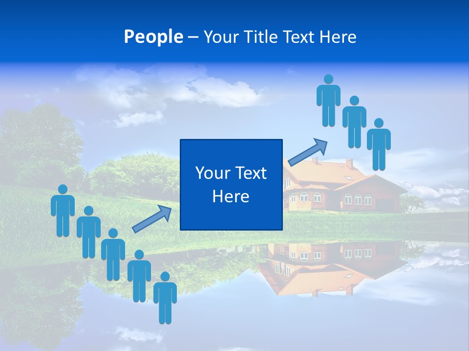 Abstract Background Happy PowerPoint Template