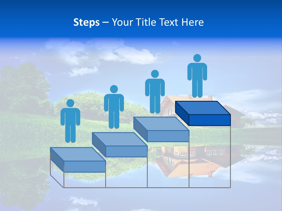 Abstract Background Happy PowerPoint Template