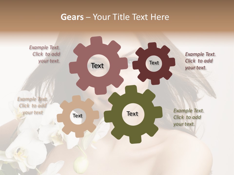 Skin Day Spa Make Up PowerPoint Template