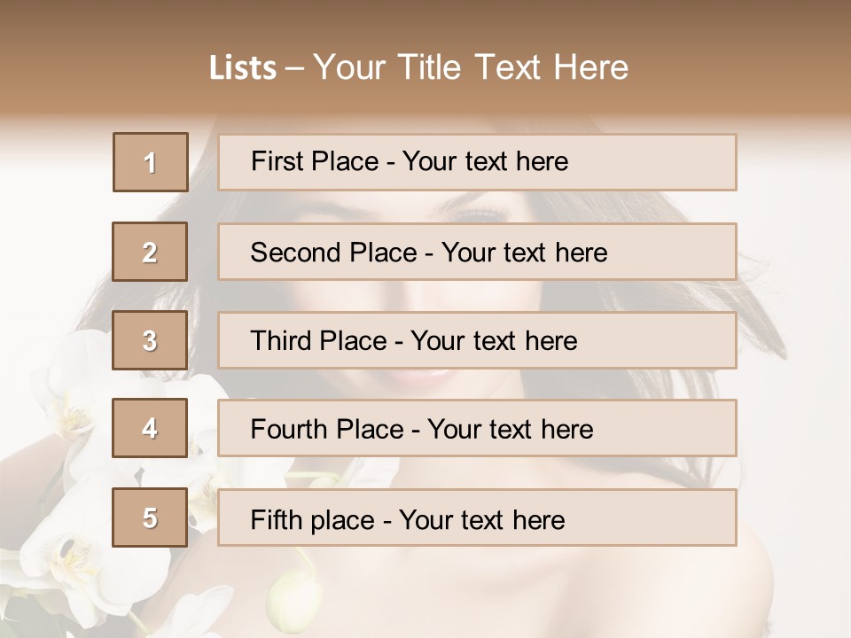 Skin Day Spa Make Up PowerPoint Template