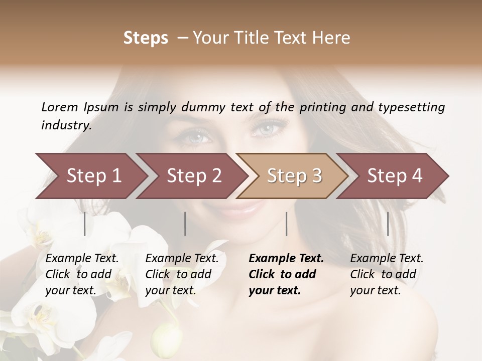 Skin Day Spa Make Up PowerPoint Template