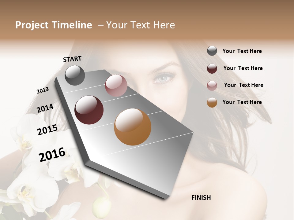 Skin Day Spa Make Up PowerPoint Template