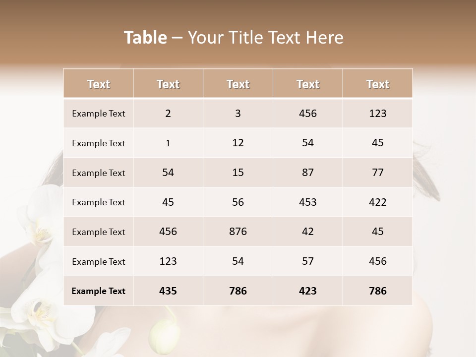 Skin Day Spa Make Up PowerPoint Template