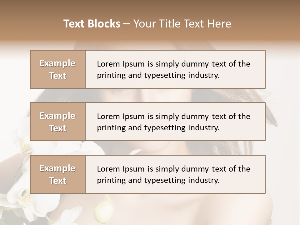 Skin Day Spa Make Up PowerPoint Template