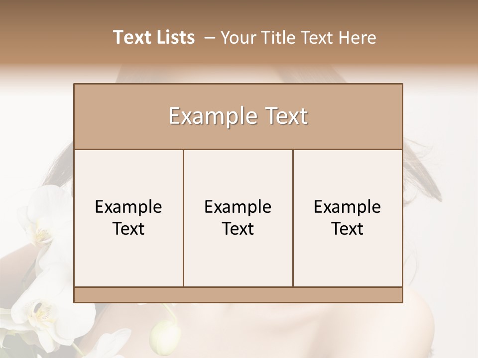Skin Day Spa Make Up PowerPoint Template