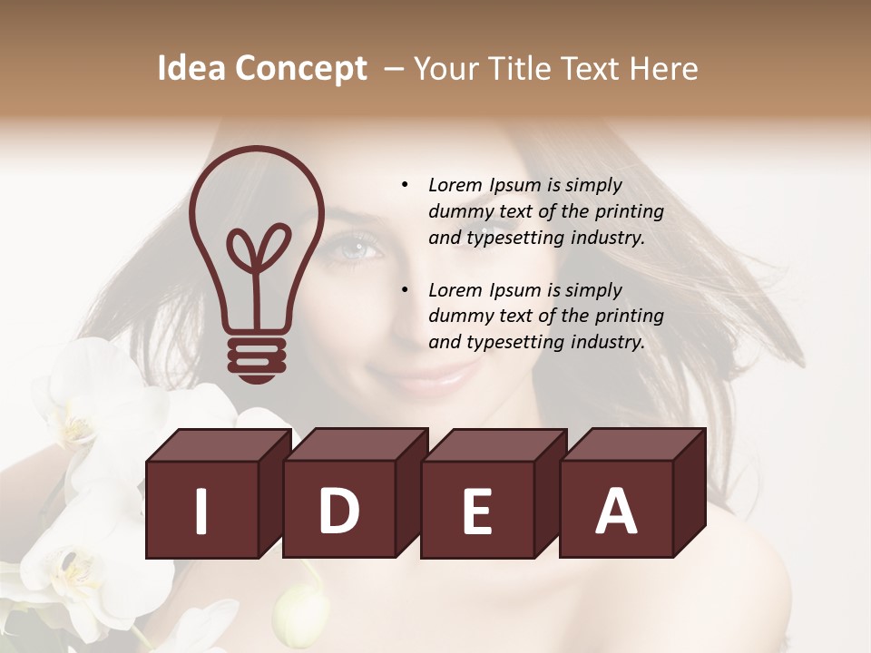 Skin Day Spa Make Up PowerPoint Template